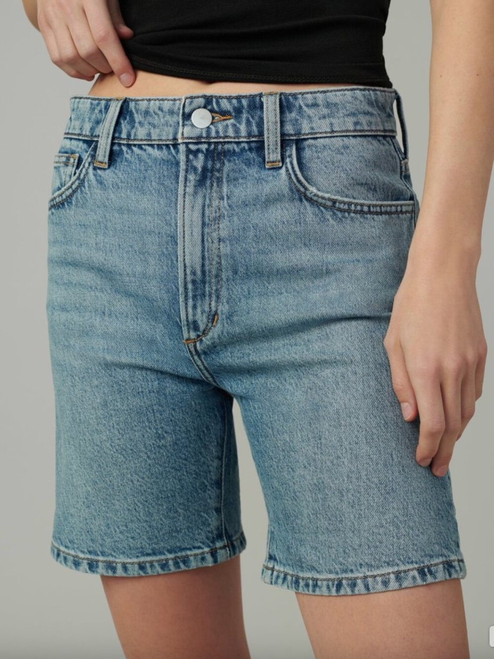 Joe's Jeans The Joey Cuffed Composure Blue Denim Shorts NWT size 27